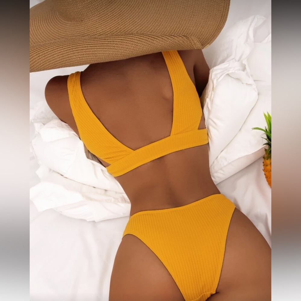 Yellow Bikini Set - Picture 2 of 4